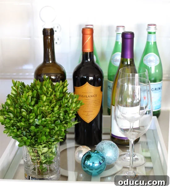 Christmas party decor idea.