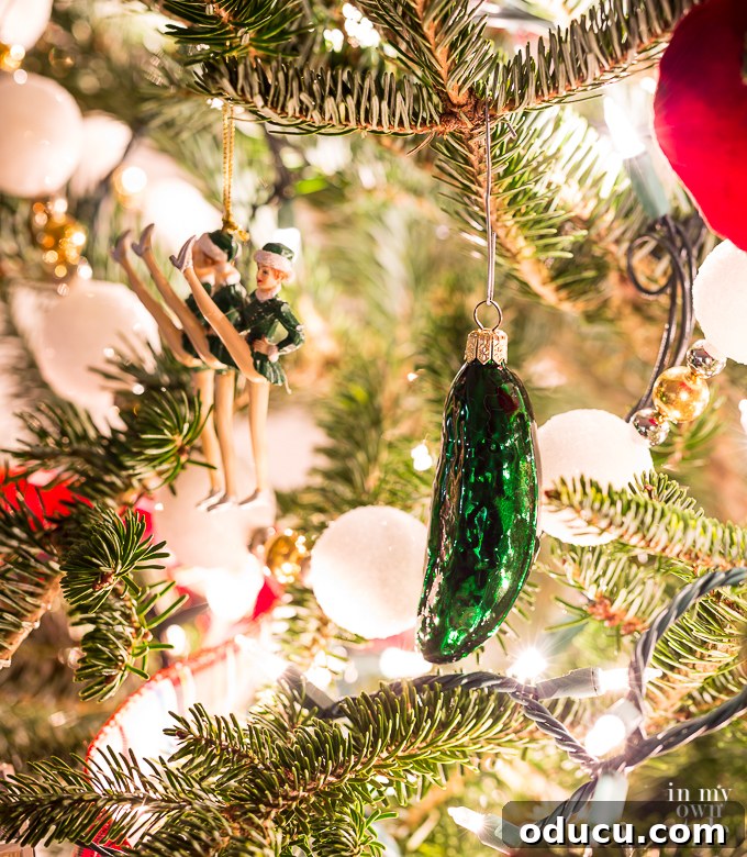 What is a pickle ornament?