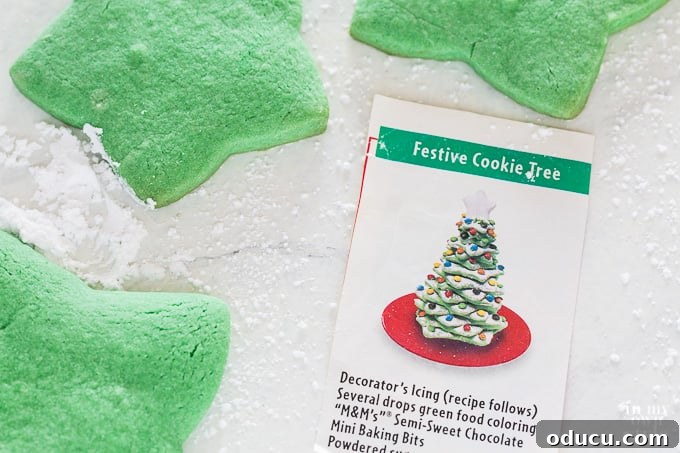 Deck the Halls with Edible Cookie Trees 4 Various Christmas cookie baking ideas, including star-shaped cookies, arranged attractively.