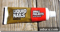 Liquid-Nails-for-Small-Proj Tube of Liquid Nails for small projects.