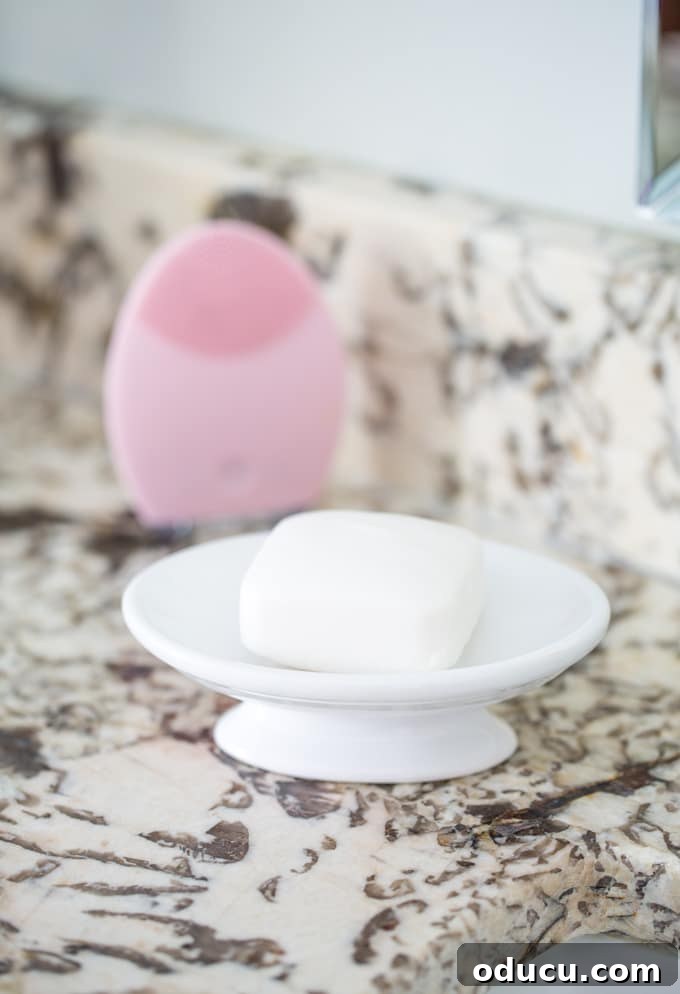 Curating Your Home Decor Capsule 11 A simple soap dish, demonstrating its many decorative uses beyond the bathroom, as a versatile capsule decor item.