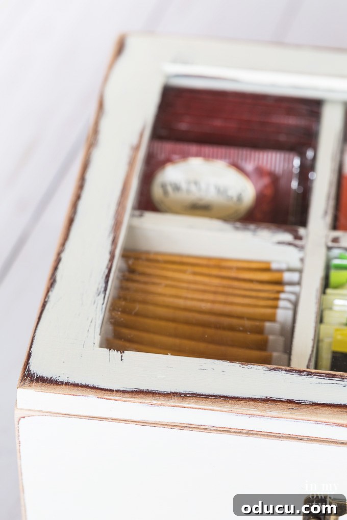 From Can to Craft: Leftover Chalk Paint Projects 11 How much should I sand when distressing furniture?