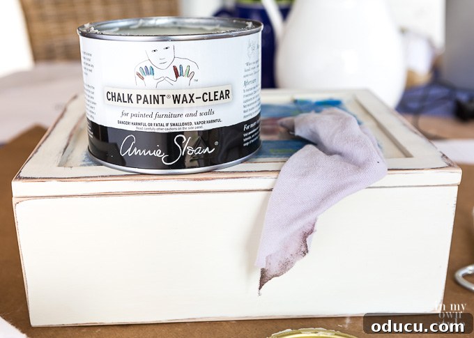 From Can to Craft: Leftover Chalk Paint Projects 12 What is the best wax to use over chalk paint?