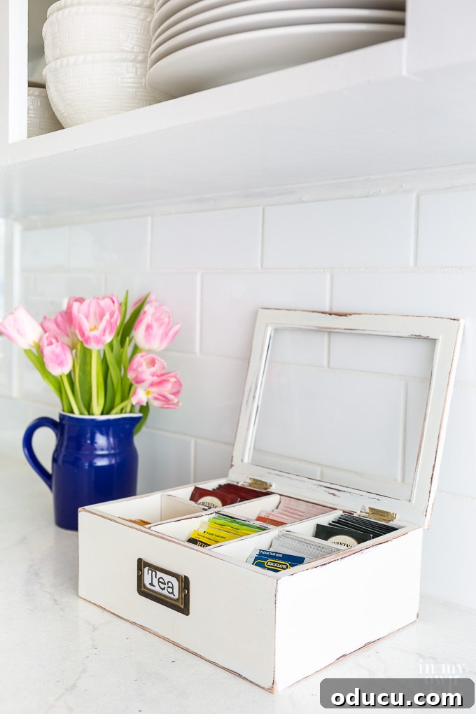 From Can to Craft: Leftover Chalk Paint Projects 3 A thrift store box transformed with leftover chalk paint