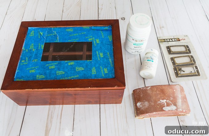 From Can to Craft: Leftover Chalk Paint Projects 5 supplies needed to makeover a thrift store find