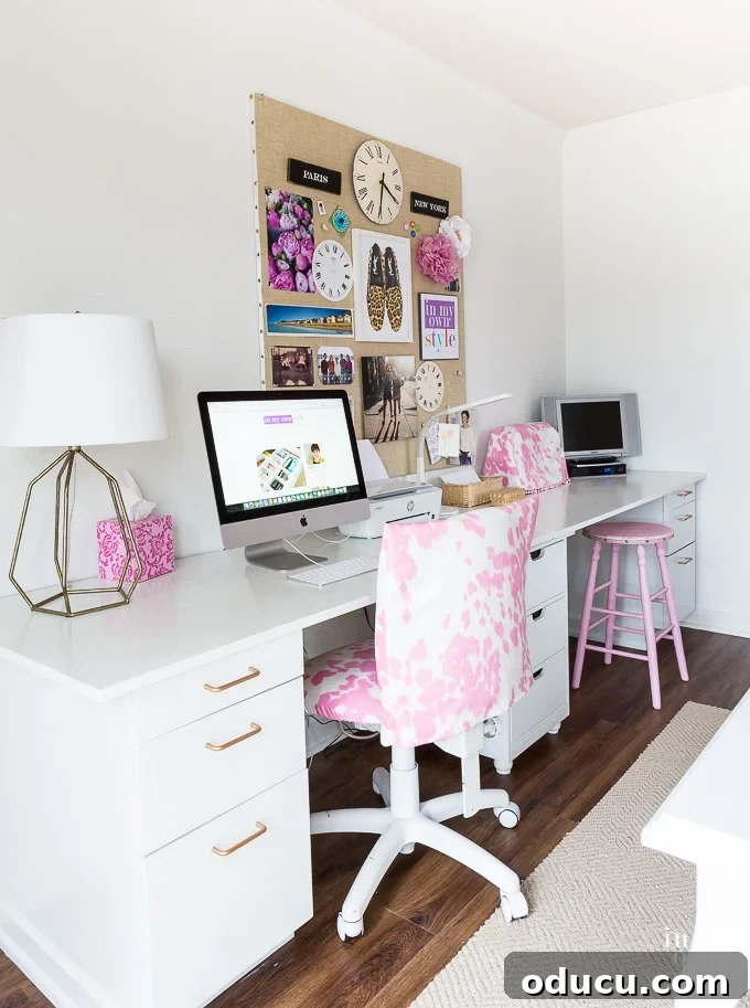 The Craft Cabinet Chronicles 5 Bloggers home office and craft room