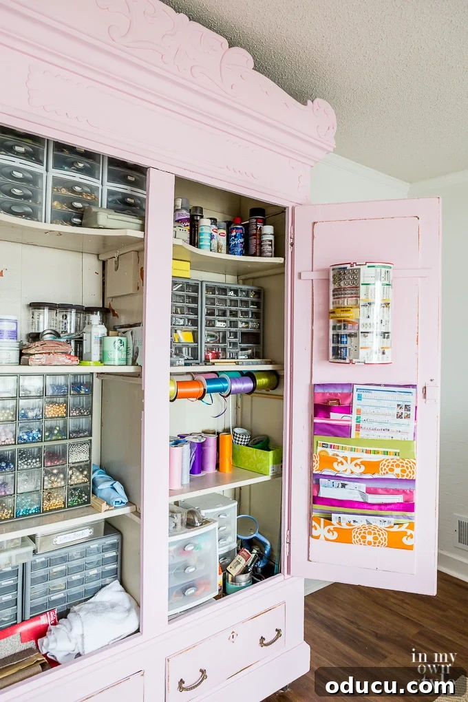 The Craft Cabinet Chronicles 8 Craft room storage ideas