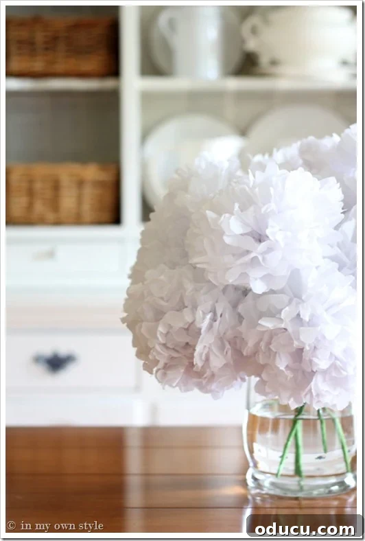 Mastering Faux Florals: Top 12 Decorating Secrets 16 How to make your own fake flowers using tissue paper and dollar store items.