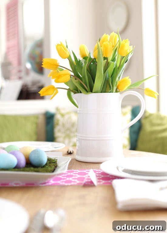 Curated Style: Ingenious Ideas and Fresh Perspectives 3 Elegant Easter table setting ideas for a festive holiday meal.