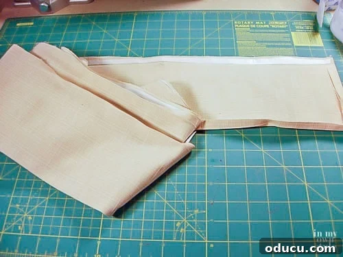 Crafting an Elegant Chandelier Chain Cover 4 How to Make a Chandelier Chain Cover step by step photo tutorial