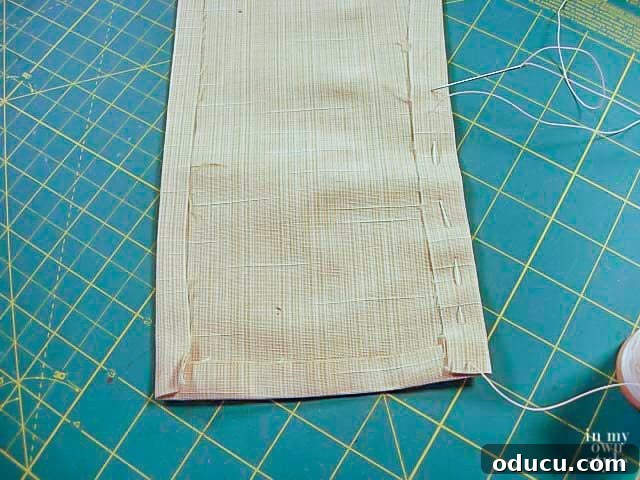 Crafting an Elegant Chandelier Chain Cover 5 How to Make a Chandelier Chain Cover step by step photo tutorial