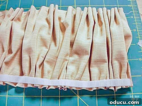 Crafting an Elegant Chandelier Chain Cover 7 How to Make a Chandelier Chain Cover step by step photo tutorial