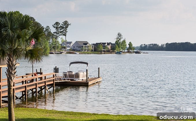 Idyllic Lakefront Retreats 16 New Lake House Perspective - Observing Construction Across Lake Murray