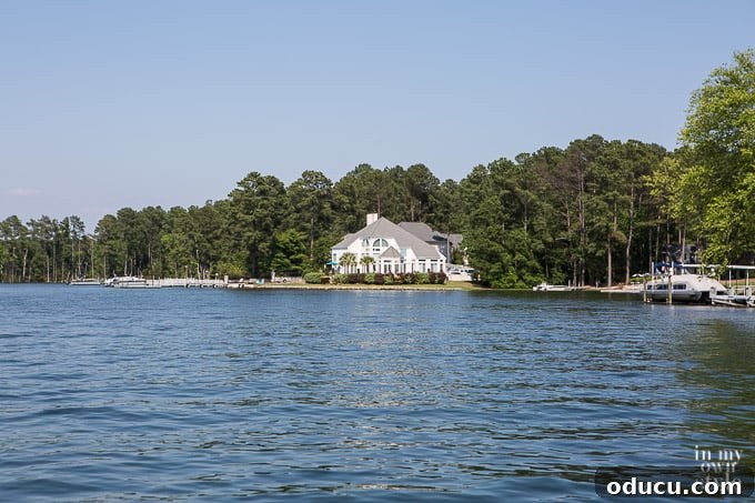 Idyllic Lakefront Retreats 19 The White House - Striking Contrast Against Lake Murray's Natural Backdrop