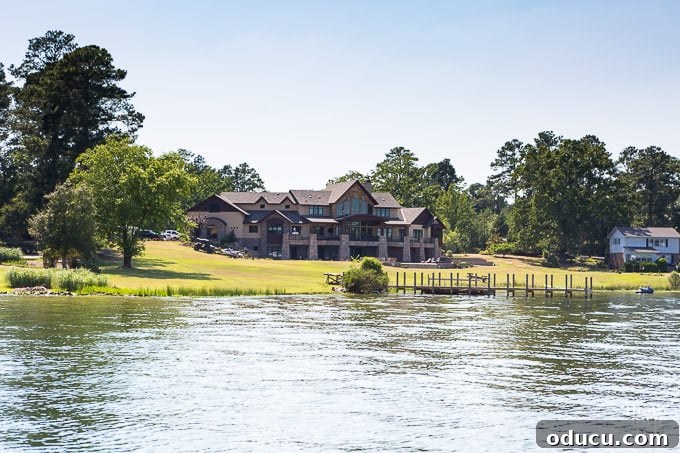 Idyllic Lakefront Retreats 24 The Mountain House - Massive Lake Murray Residence Across from Club Med