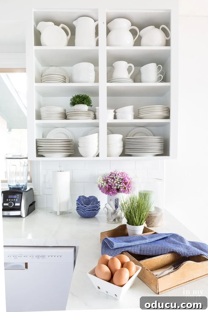 Your DIY Home Transformation Planner 2 Kitchen counter decorating ideas for Spring