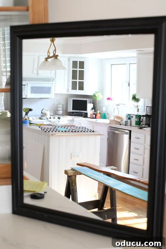 Fun Free Home Hacks 5 Decorating Trick using a mirror