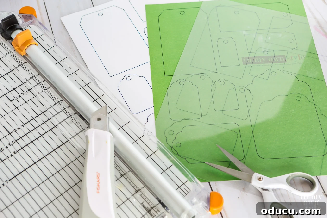 6 Brilliant Reasons to Skip Store-Bought Christmas Gift Tags 4 Cutting Free Printable Gift Tags with a Paper Trimmer