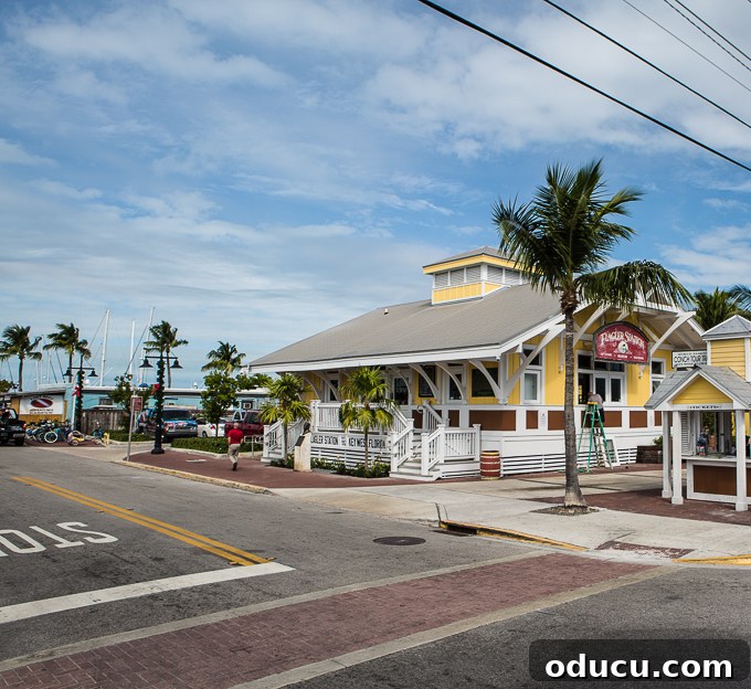 Keys Island Drive Adventure 22 Vibrant Key West Tour building, indicative of the city's tourist activities