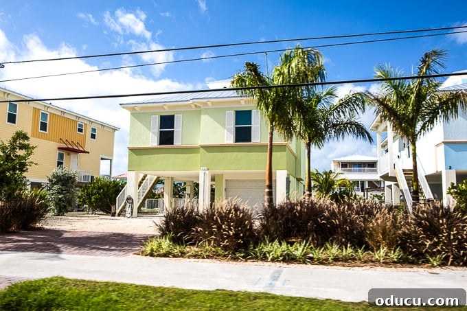 Keys Island Drive Adventure 7 Stylish home exterior in Marathon, Florida, reflecting the residential character