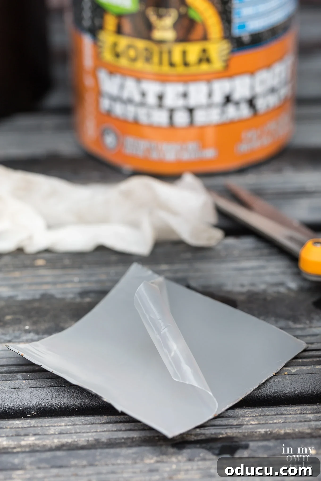 Stop Leaky Gutters: DIY Seam Sealing Made Easy 4 How to use Gorilla Glue Waterproof Patch and Seal Tape