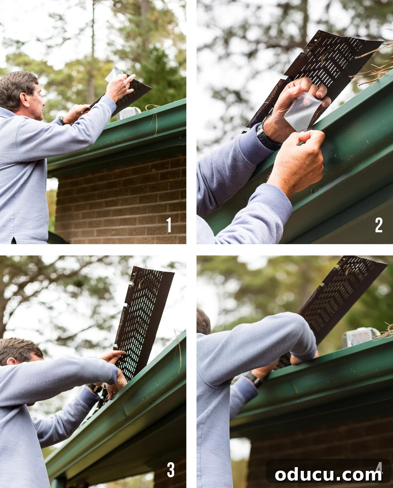 Stop Leaky Gutters: DIY Seam Sealing Made Easy 5 How to fix a crack or leak in a gutter.