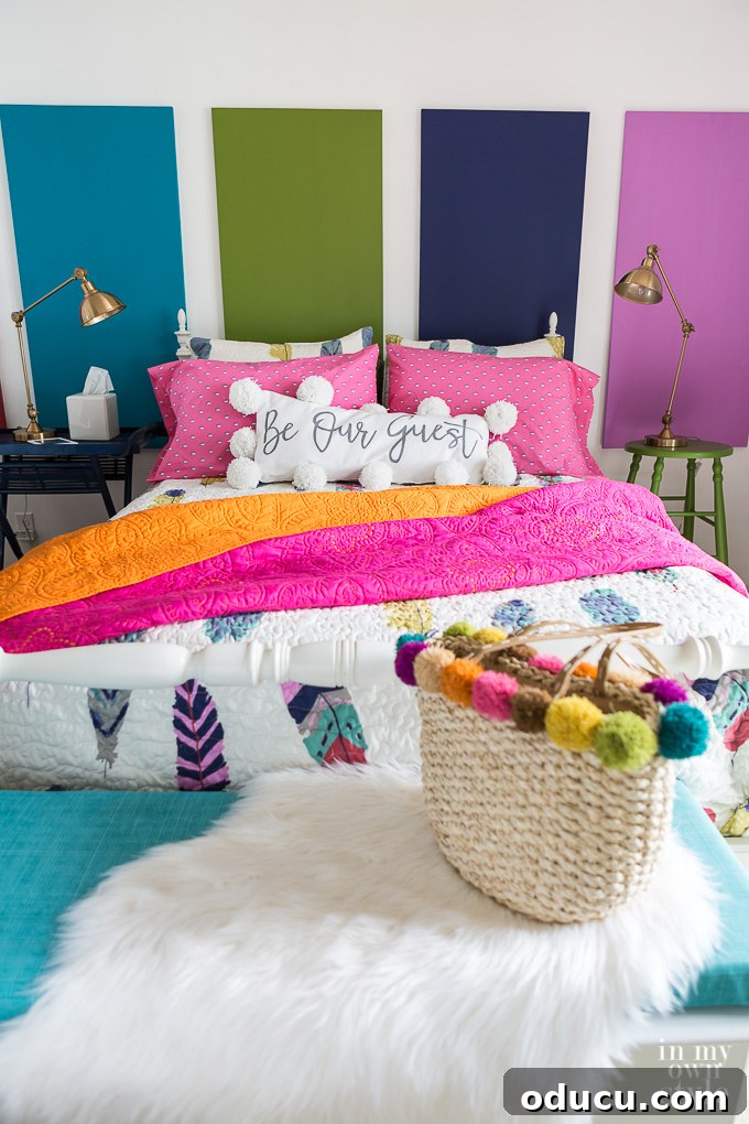 Guest Room Glow-Up: Big Color, Small Spend 21 Fun guest room decor