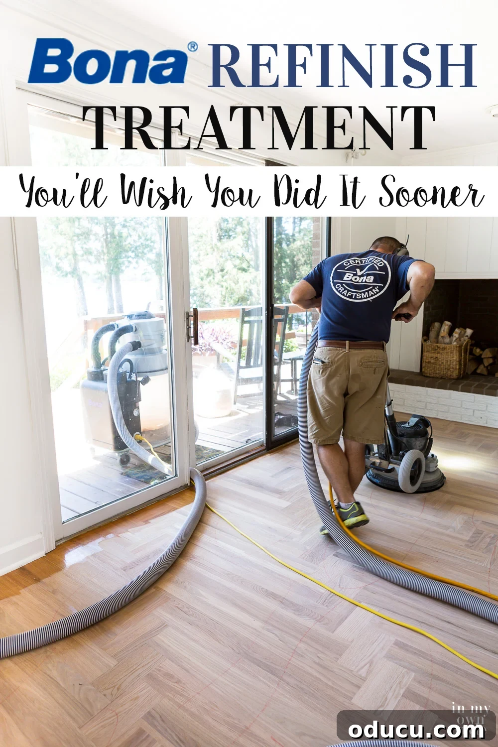 Bona Floor REFINISH Treatment for stunning hardwood floors