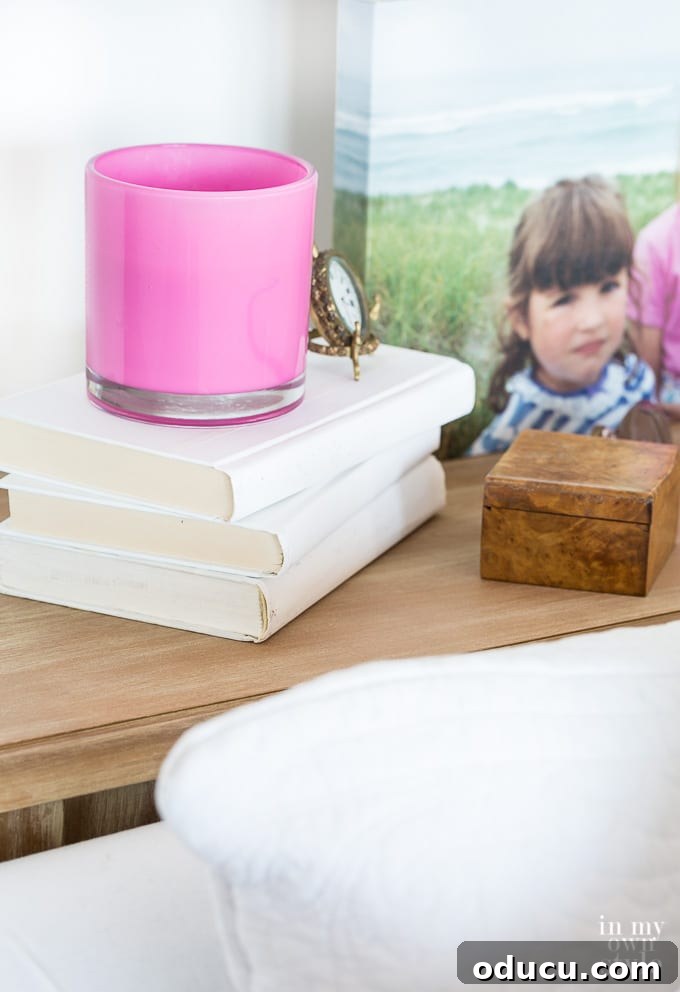 The Soul of Home: Found in the Little Things 3 A thoughtfully arranged living room corner, highlighting how small decorative elements contribute to overall home comfort.