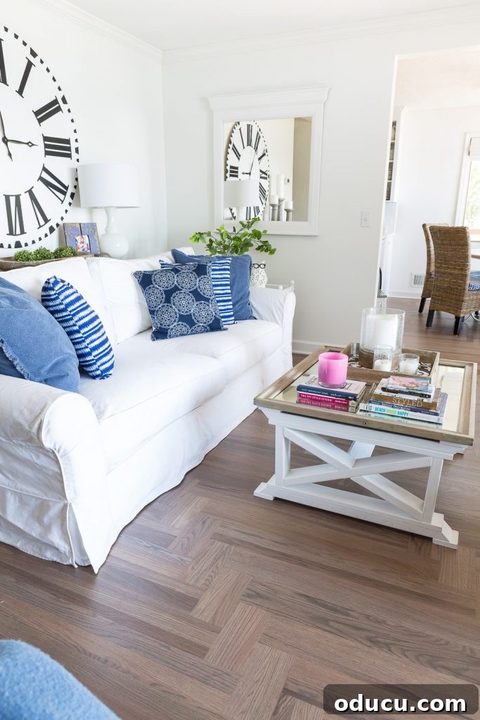 Hardwood Floor Revival: A New Beginning 5 Bona refinish treatment using Drifast stain in the color Grey.