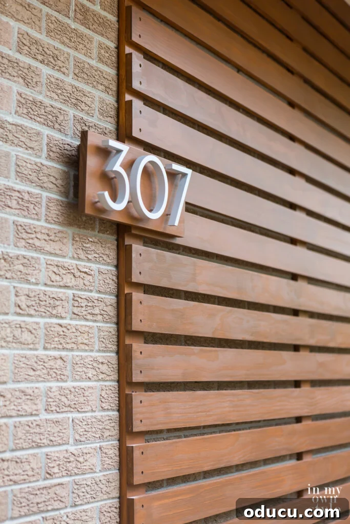 Install Modern Floating House Numbers for Instant Curb Appeal 2 Sleek aluminum floating house address numbers, enhancing modern home aesthetics