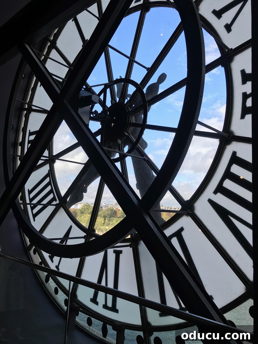 Discovering Paris on Foot 21 Museum D'Osay Clock