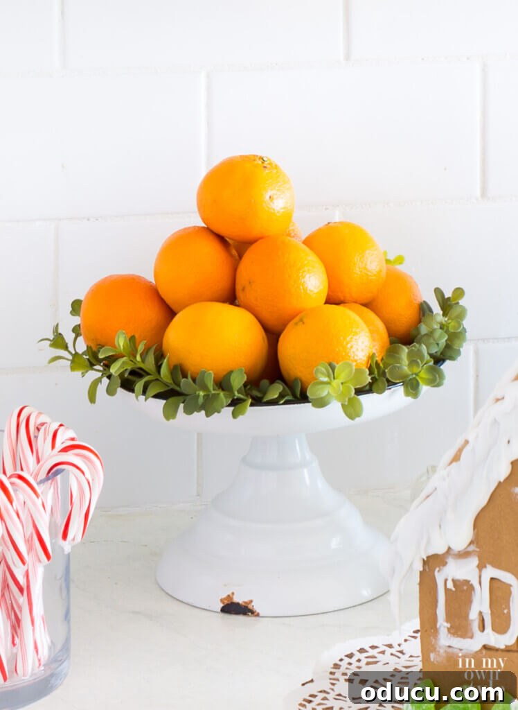 Quick Christmas Home Decor Hacks When Time is Tight 22 Christmas decorating using food