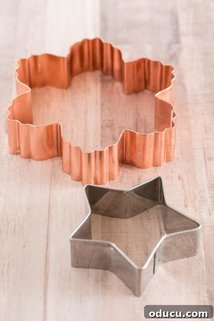 Quick Christmas Home Decor Hacks When Time is Tight 9 Christmas cookie cutter used to decorate for the holidays