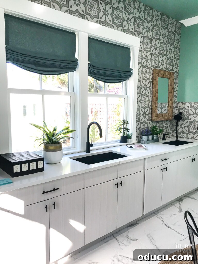 HGTV Dream Home 2020 Revealed 13 The spacious and highly functional mudroom and laundry room at the HGTV Dream Home, featuring Chelsea Linen cabinets and a dedicated pet washing area