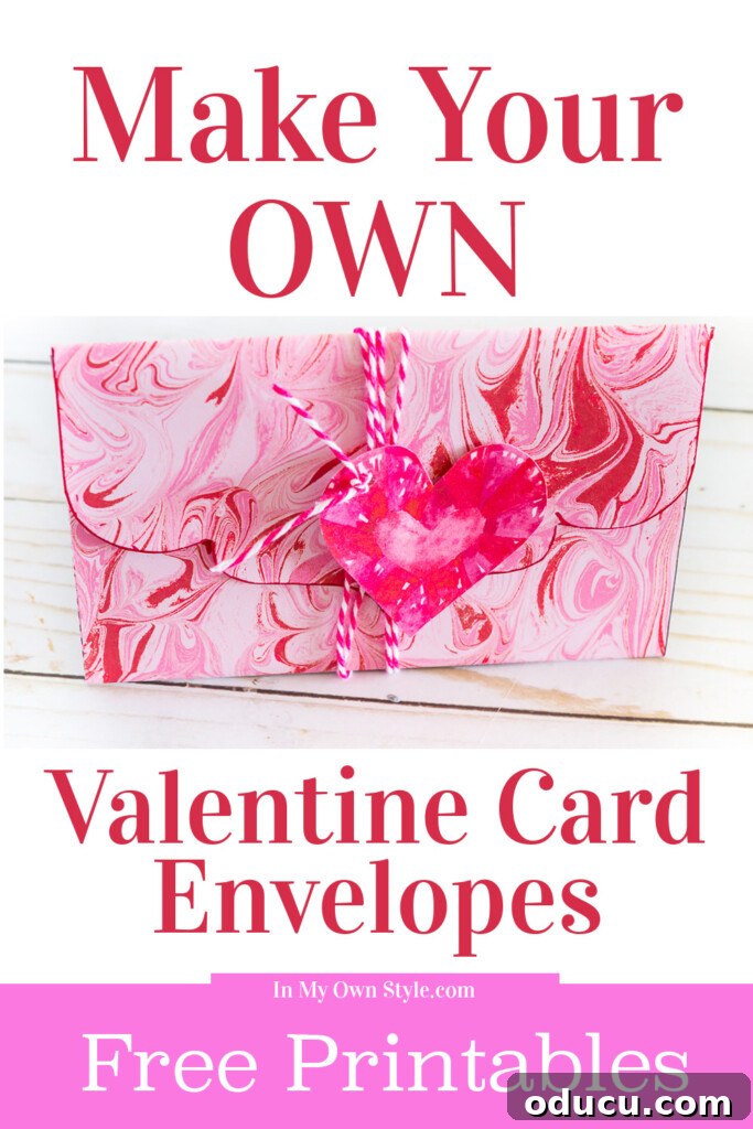 10 Heartfelt Valentine's Ideas for Everyone You Cherish 8 Free printable envelope templates for crafting custom envelopes, perfect for budget-friendly Valentine's Day cards and notes.