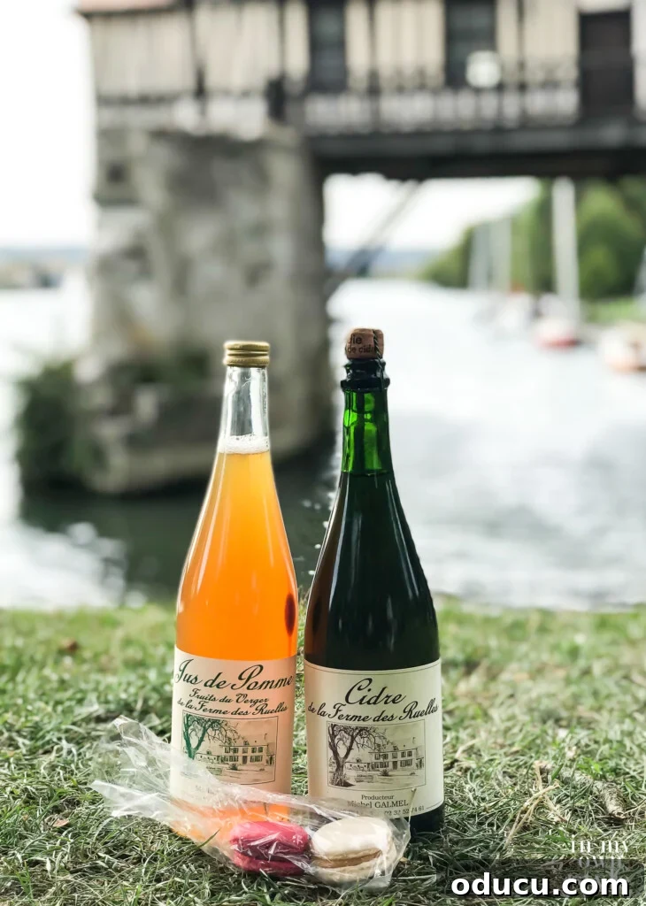 An Iconic Viking Journey Along the Seine 29 Delicious Normandy Apple Cider, a regional specialty of France.