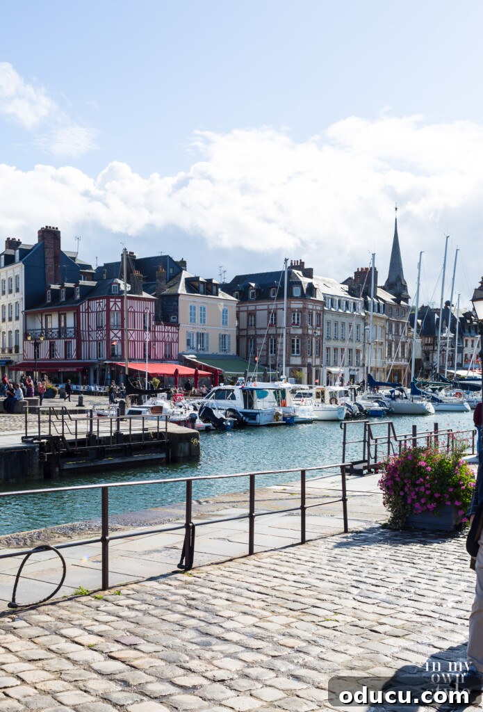 Seine Serenity A Viking River Cruise Through France 22 Honfleur Harbor near the coast of Normandy.