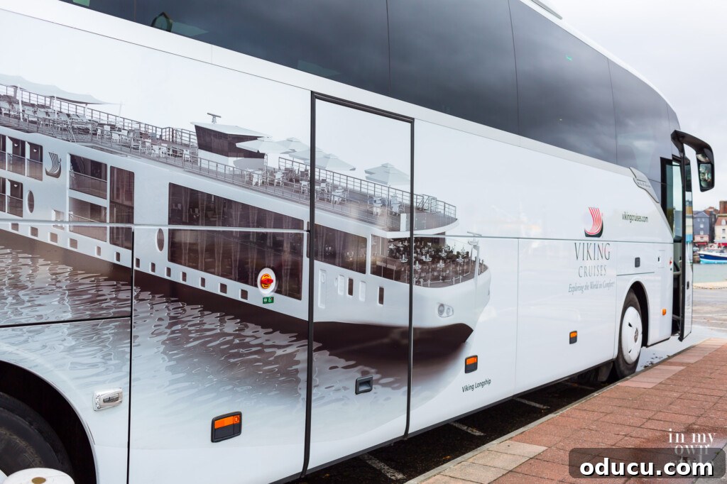 Seine Serenity A Viking River Cruise Through France 4 Viking River Cruise buses that take passenger's on day excursions off the ship.