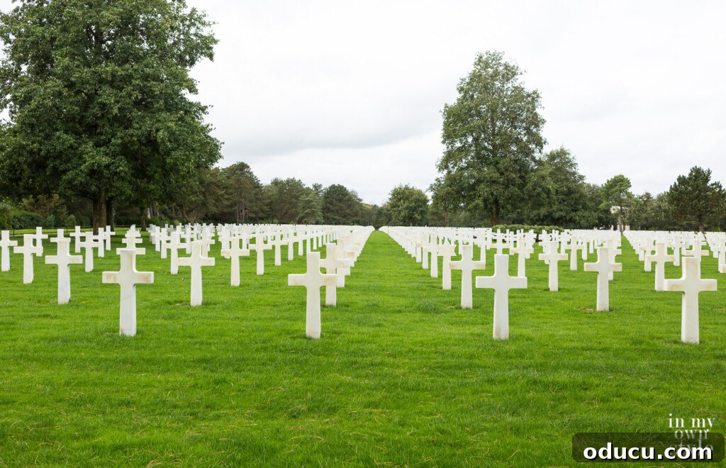 Seine Serenity A Viking River Cruise Through France 33 Cemetery at US Normandy Beaches