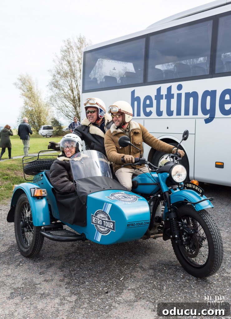 Seine Serenity A Viking River Cruise Through France 41 Retro Tour Normandy in a Motorcycle and sidecar