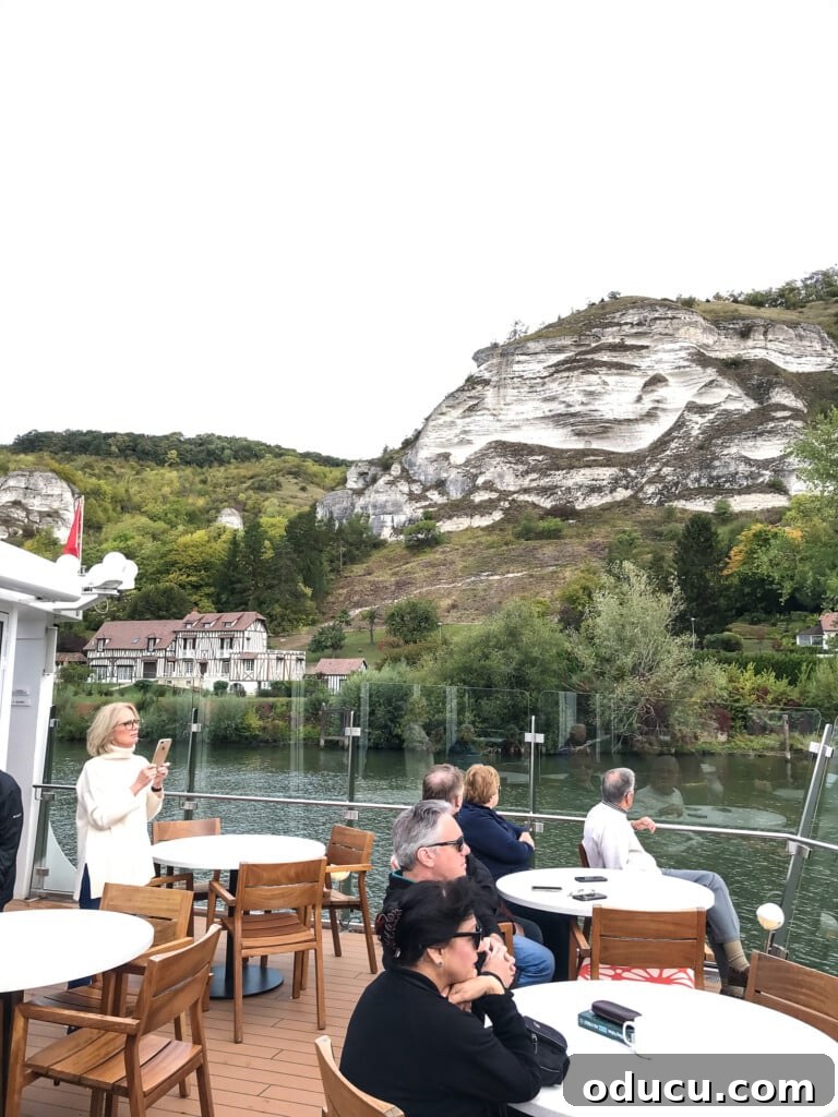 Seine Serenity A Viking River Cruise Through France 45 On a Viking River Cruise along the Seine in the Normandy region of France.