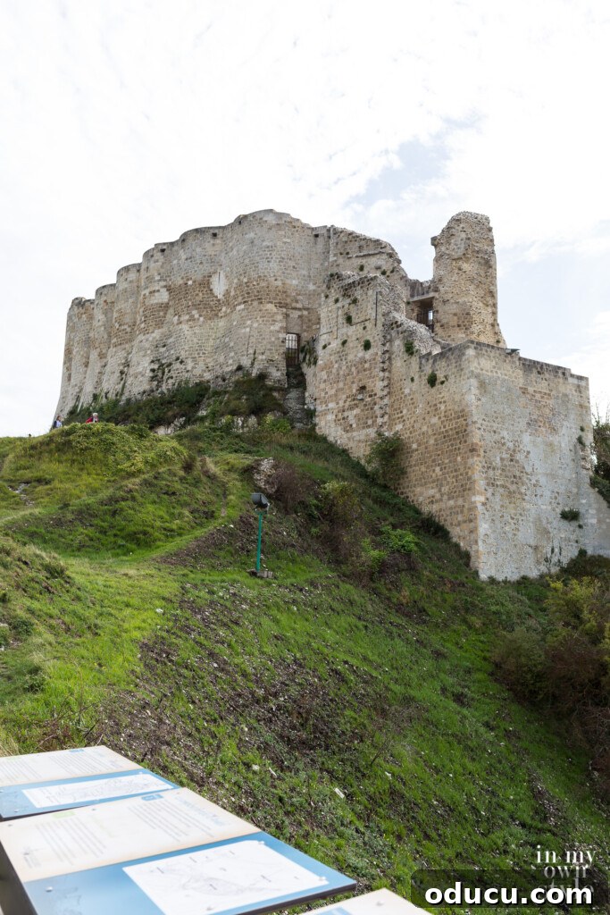 Seine Serenity A Viking River Cruise Through France 51 Chateau Gaillard in Les Andelys France
