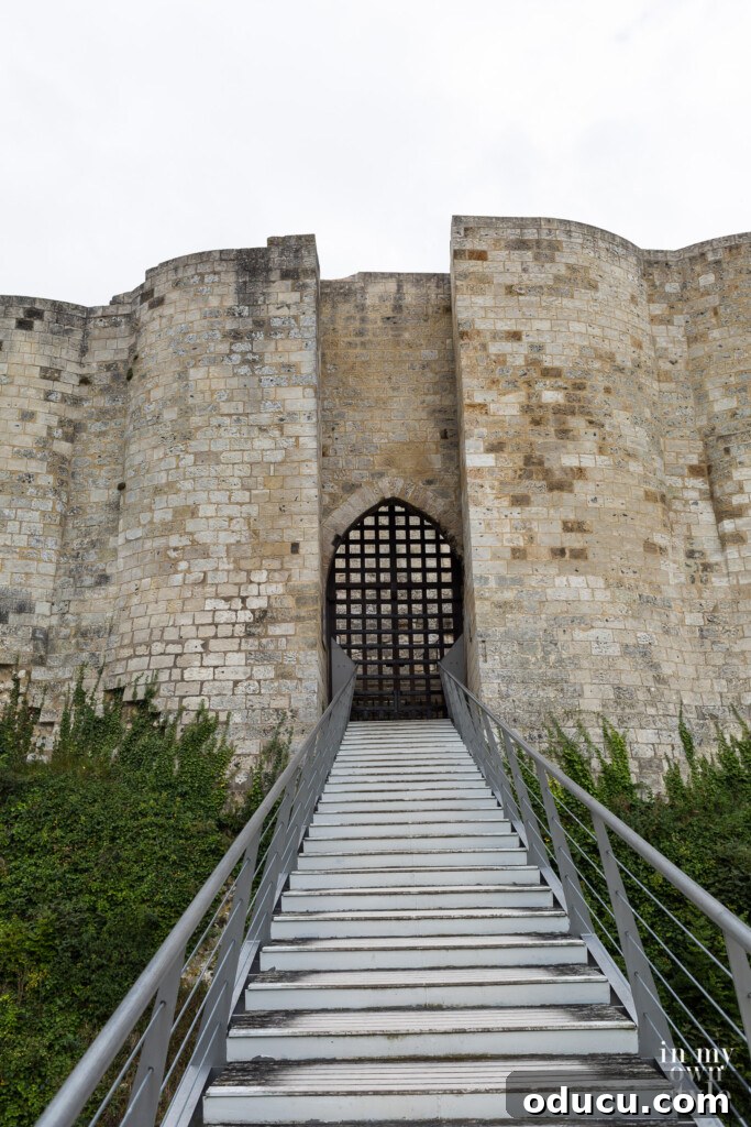 Seine Serenity A Viking River Cruise Through France 53 The gate at the Chateau Gaillard