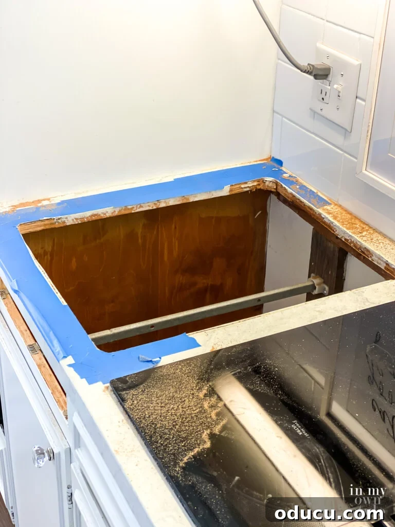 How One Reader Sparked My Kitchen Transformation 5 How to install a Vance Tempered Glass Surface Saver