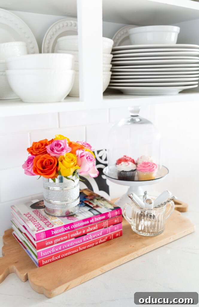 Transform Your Kitchen Counters: 4 Quick Styling Tips 3 Small kitchen styling idea for counters