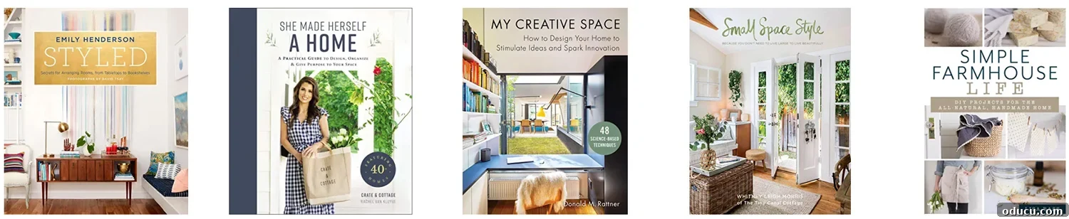 Decorating Wisdom That Changed Everything 5 Collection of popular decorating books, offering diverse styles and insights for home decor enthusiasts.