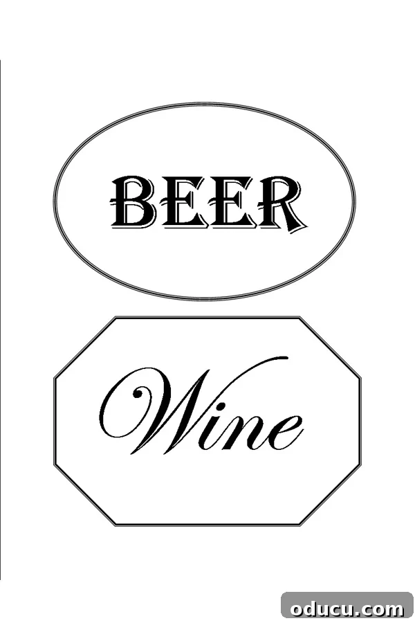Unleash Instant Party Fun: Get Ready to Host! 3 Party-Beer-and-Wine-Cooler-Labels