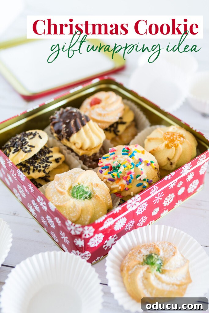 Christmas cookie box ideas.