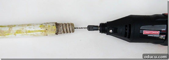 Drill-hole-in-paint-stick Drill-hole-in-paint-stick